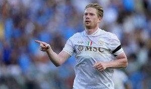 波利塔诺：德布劳内是一位非凡的球员，他是绝对的冠军级选手