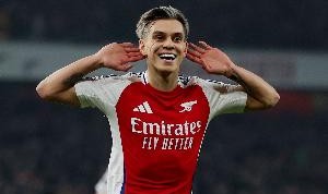 阿尔特塔谈特罗萨德：他腹股沟有些不适，应该能赶上英超揭幕战